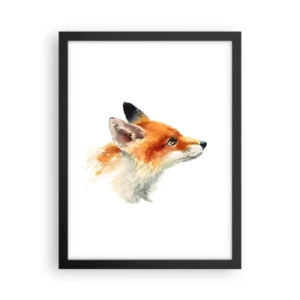 Plakat w czarnej ramie - Ostrożności nigdy za wiele - 30x40 cm