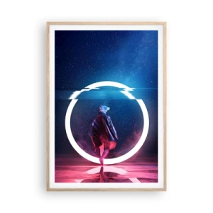 Plakat w ramie jasny dąb - Między światami - 70x100 cm