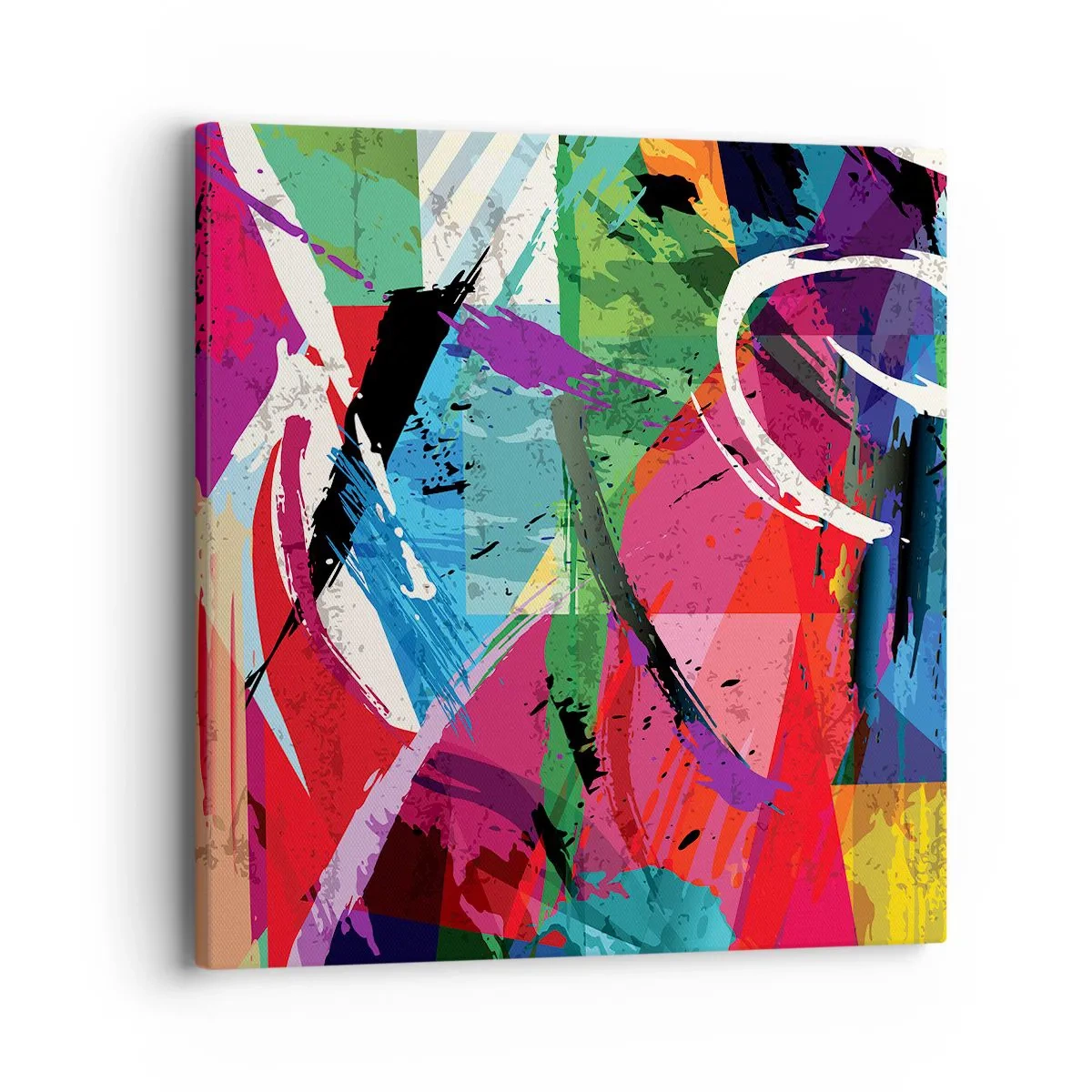 Obraz na płótnie - Szybko, żywo i skocznie - 40x40 cm
