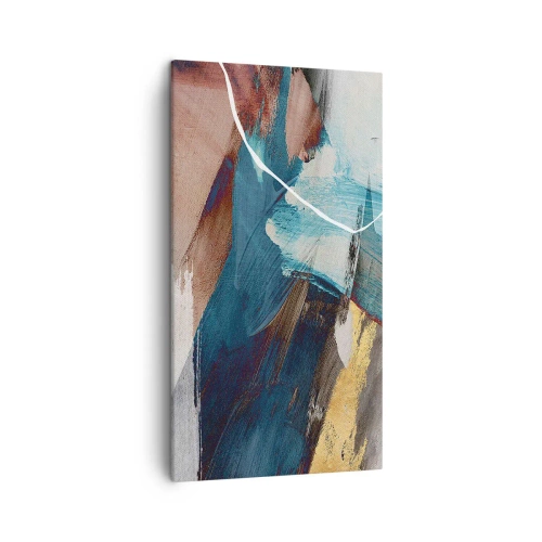 Obraz na płótnie - Z rozmachem i energicznie - 45x80 cm