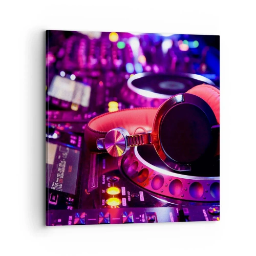 Obraz na płótnie - Zanim się zacznie zabawa - 70x70 cm