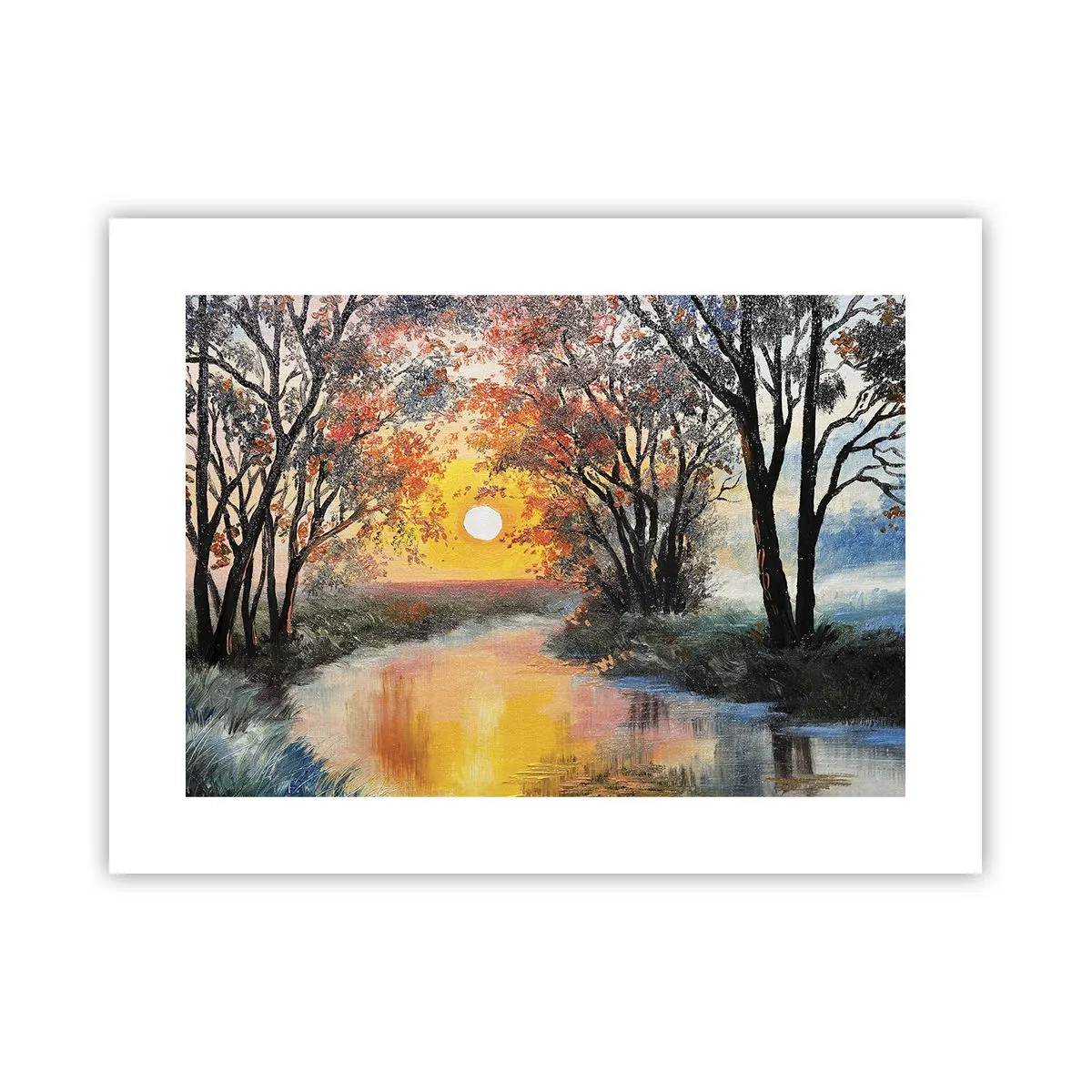 Plakat - Jesienne klimaty - 40x30 cm