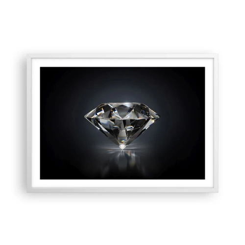 Plakat w białej ramie - Best girls friend - 70x50 cm