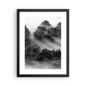 Plakat w czarnej ramie - Wstający ze snu - 30x40 cm