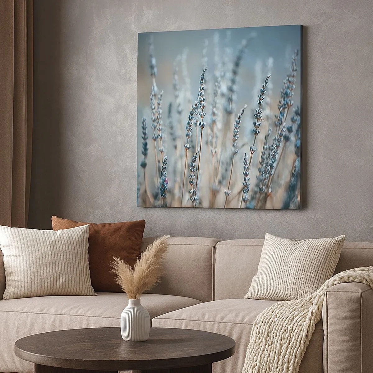 Obraz na płótnie - Pachnący łan - 30x30 cm