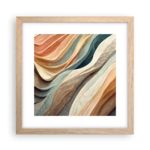 Plakat w ramie jasny dąb - Chwila przed zmianą - 30x30 cm