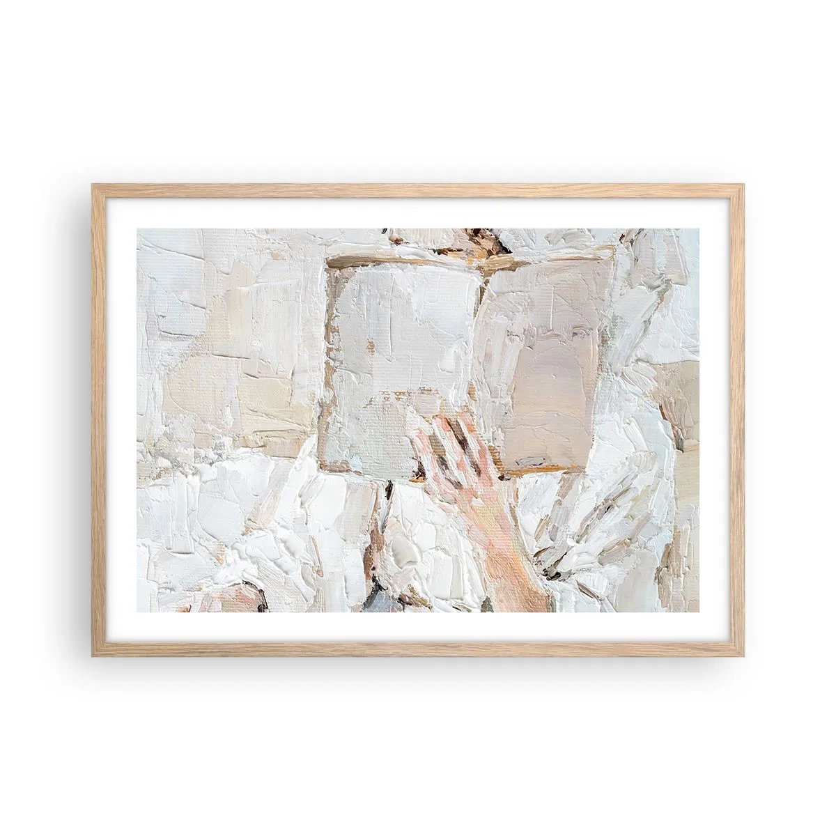 Plakat w ramie jasny dąb - W innym świecie - 70x50 cm