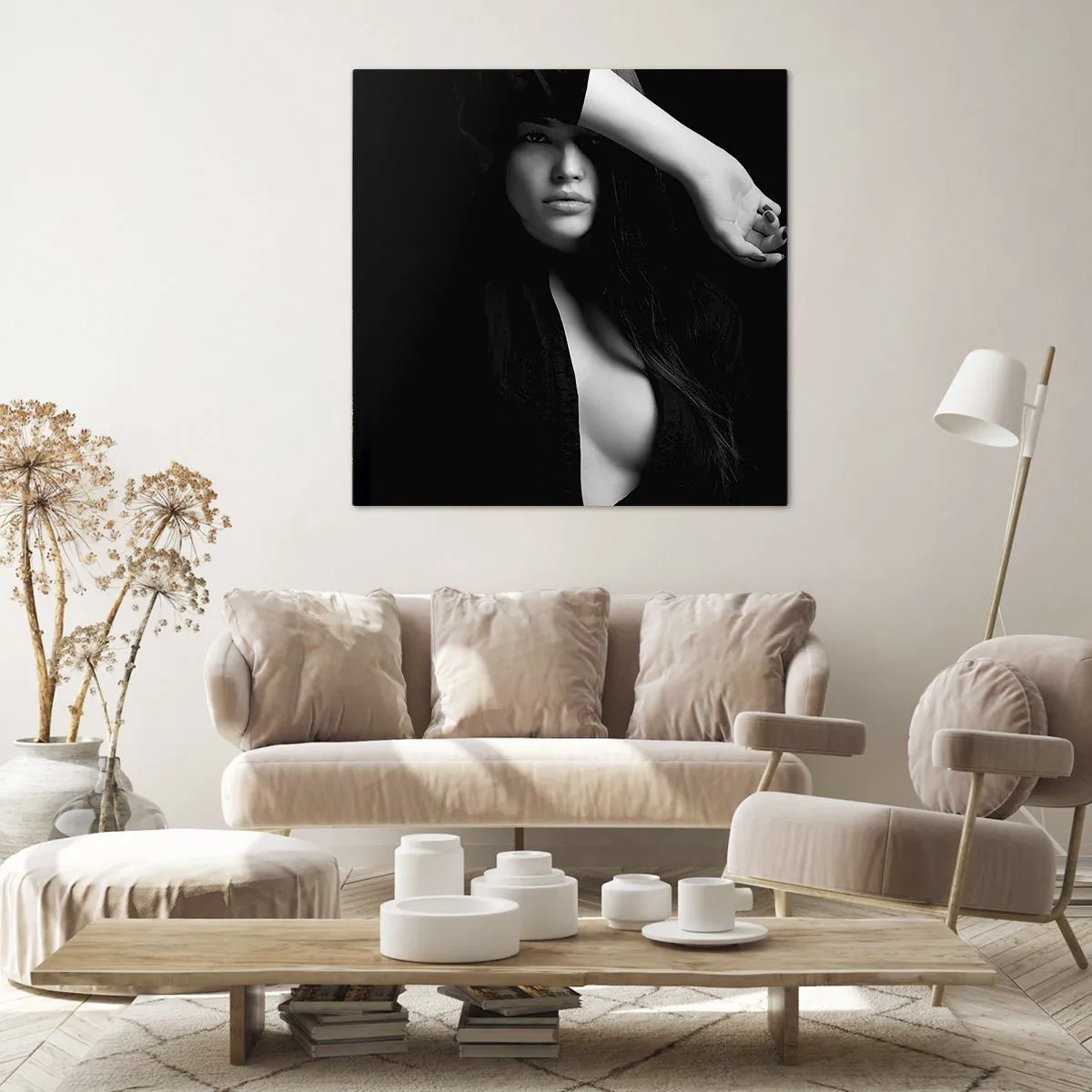 Obraz na płótnie - Szkoła uwodzenia - 70x70 cm