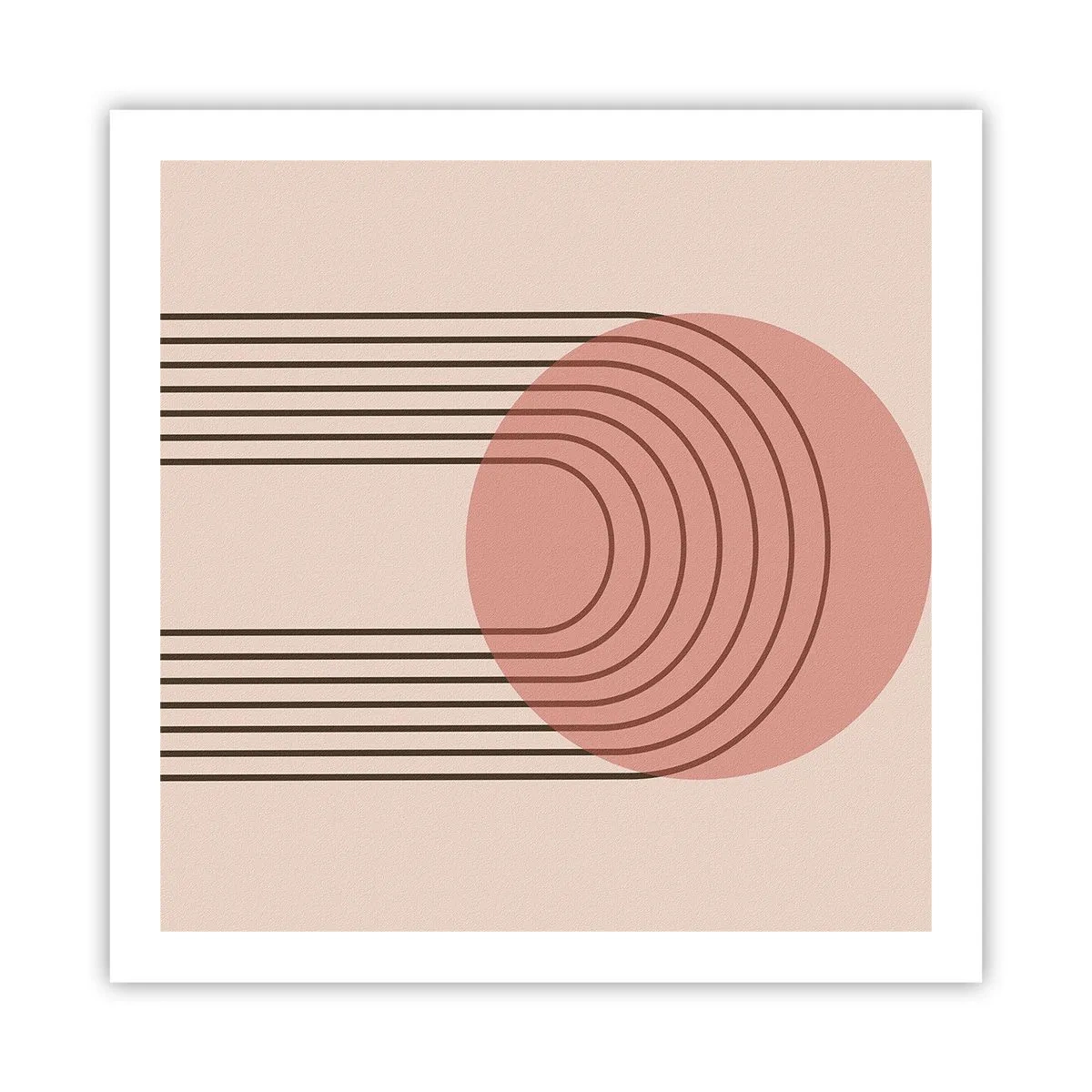 Plakat - Nieodparte przyciąganie - 60x60 cm