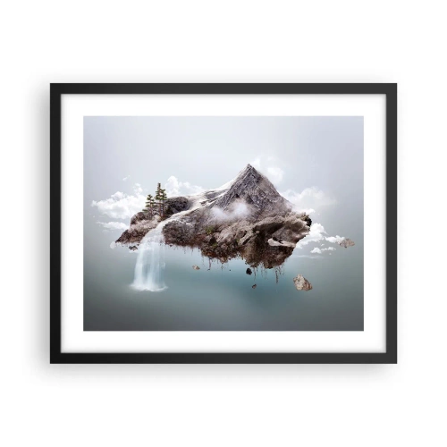 Plakat w czarnej ramie - Okiem surrealisty - 50x40 cm