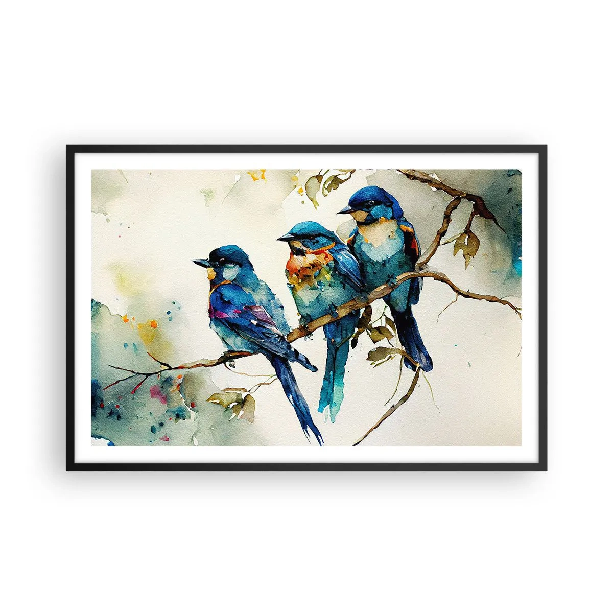 Plakat w czarnej ramie - Obraził się? - 91x61 cm