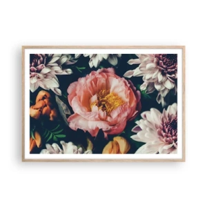 Plakat w ramie jasny dąb - Z barokowym przepychem - 100x70 cm