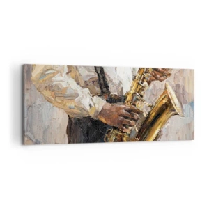 Obraz na płótnie - Czas na solo - 100x40 cm