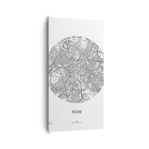 Obraz na płótnie - Anatomia Rzymu - 65x120 cm