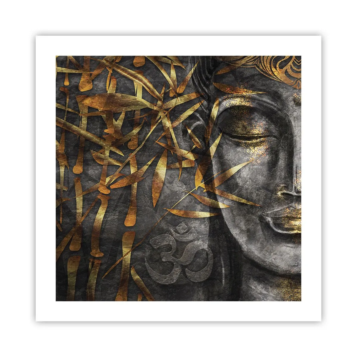 Plakat - Poczuj spokój - 50x50 cm