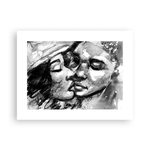 Plakat - Czuła chwila - 40x30 cm