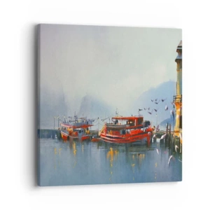 Obraz na płótnie - Na końcu świata - 40x40 cm