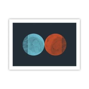 Plakat - Tylko geometria? - 70x50 cm