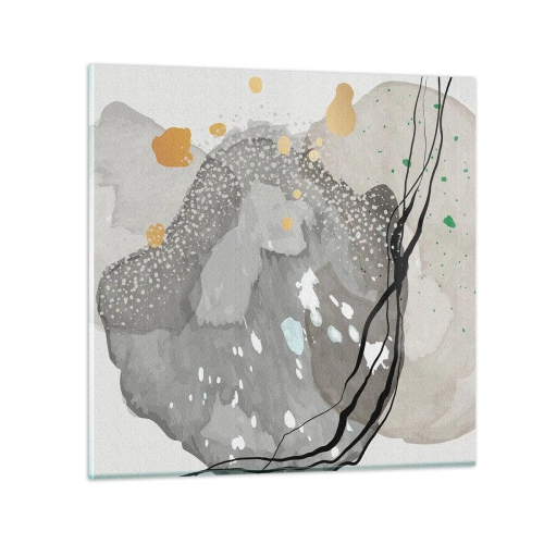 Obraz na szkle - Kompozycja organiczna - 60x60 cm