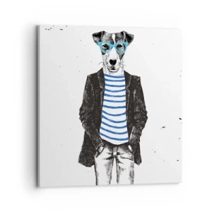 Obraz na płótnie - Na psa urok - 70x70 cm