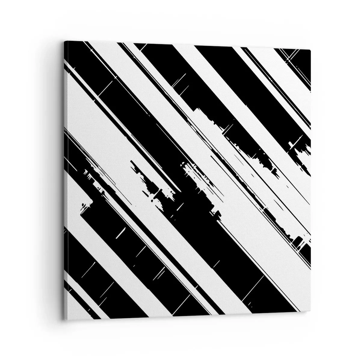 Obraz na płótnie - Kompozycja intensywna i dynamiczna - 60x60 cm