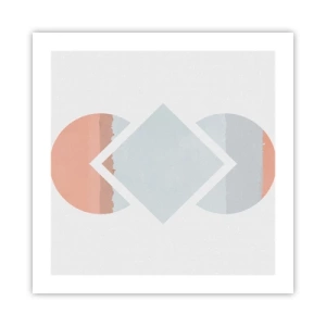 Plakat - Sytuacja jest jasna - 50x50 cm