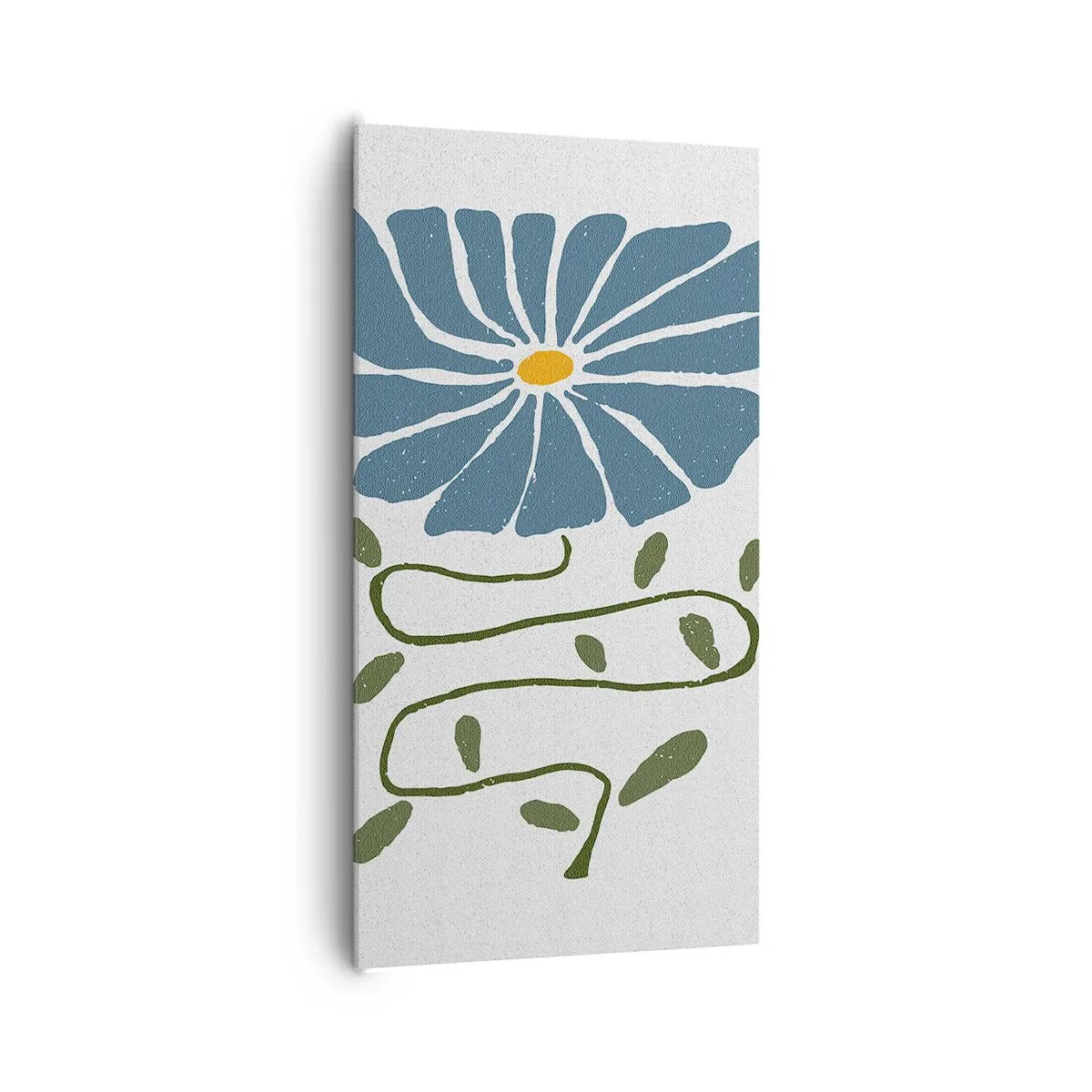 Obraz na płótnie - Gałązką do kwiatu - 65x120 cm