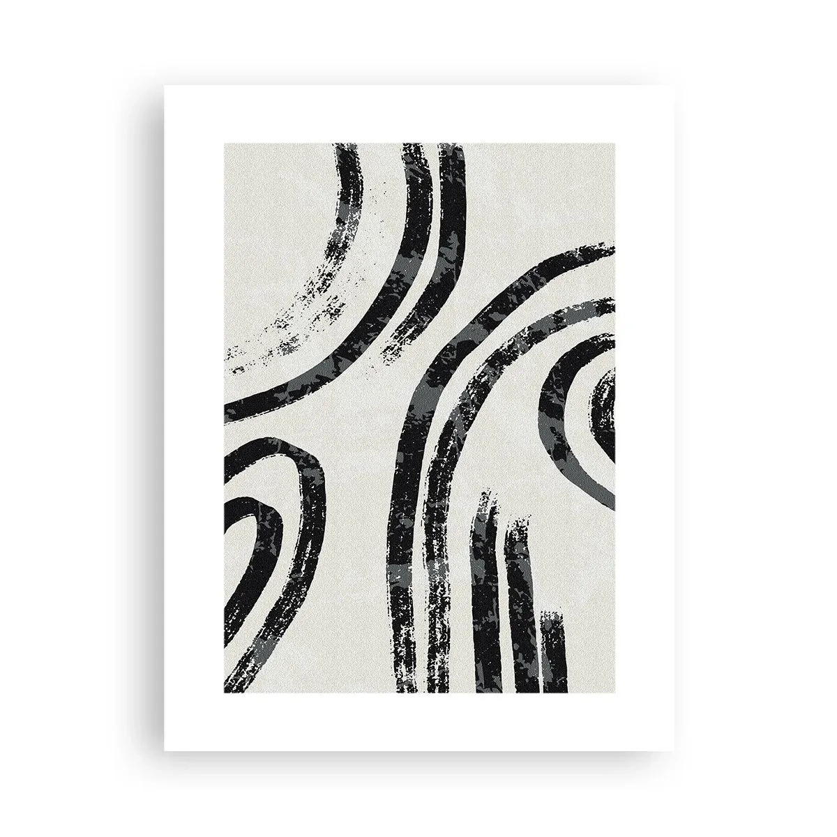 Plakat - W pół zatrzymany - 30x40 cm