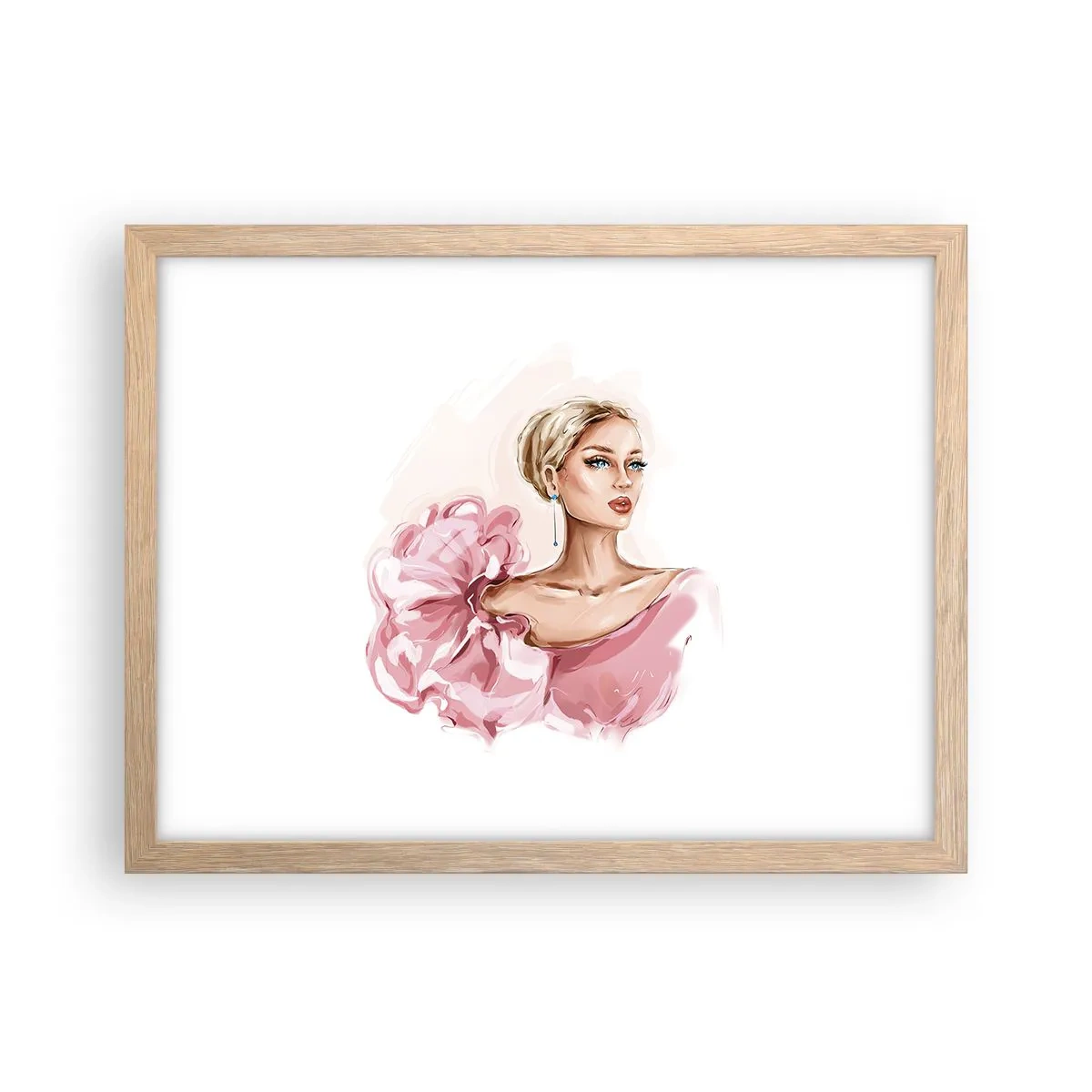 Plakat w ramie jasny dąb - Jak malowana… - 40x30 cm