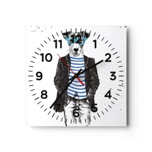 Zegar ścienny - Na psa urok - 40x40 cm
