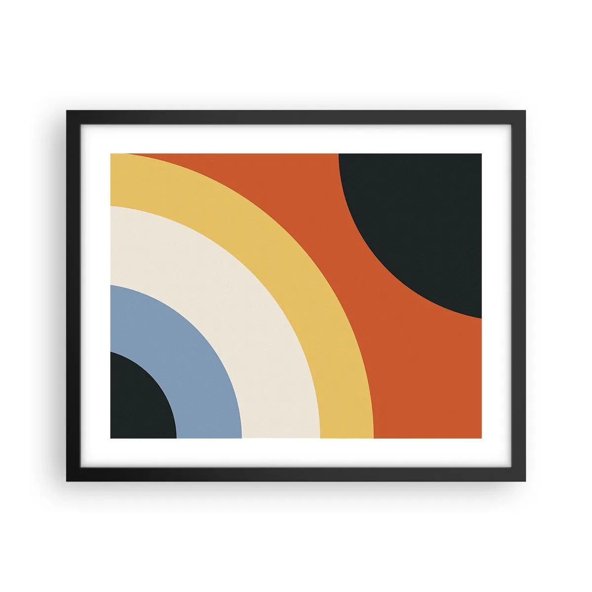 Plakat w czarnej ramie - Ku sobie - 50x40 cm