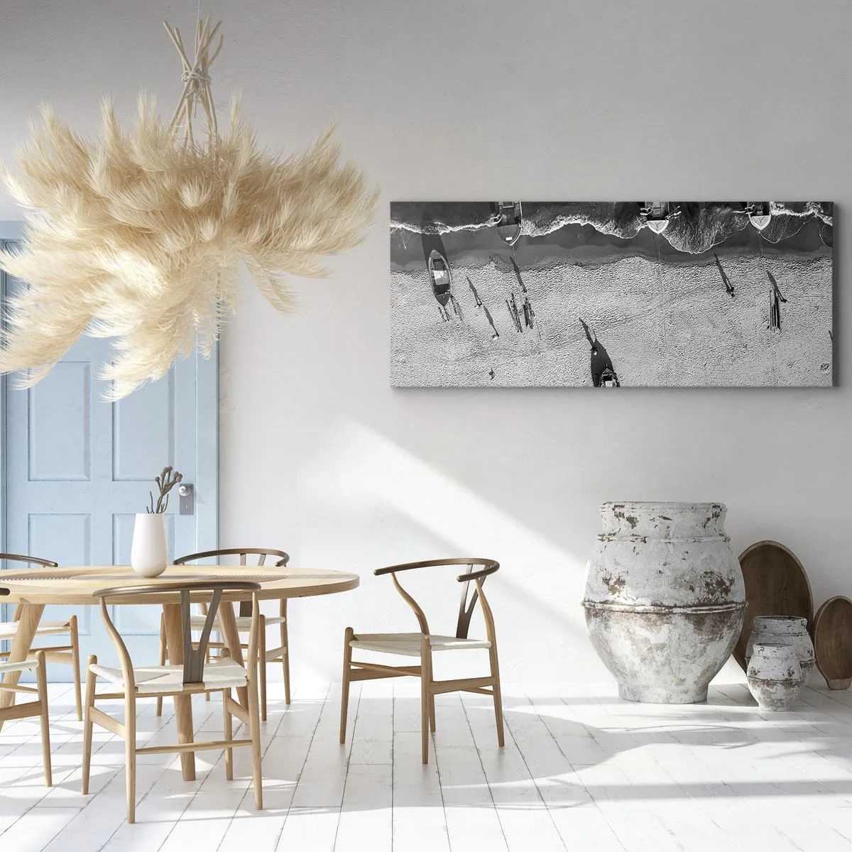 Obraz na płótnie - Jeszcze na brzegu… - 90x30 cm