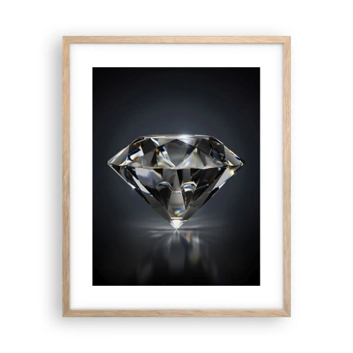 Plakat w ramie jasny dąb - Best girls friend - 40x50 cm