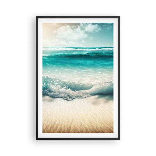 Plakat w czarnej ramie - Spokój oceanu - 61x91 cm