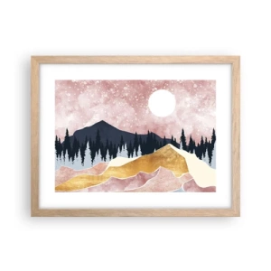 Plakat w ramie jasny dąb - Nocna straż - 40x30 cm