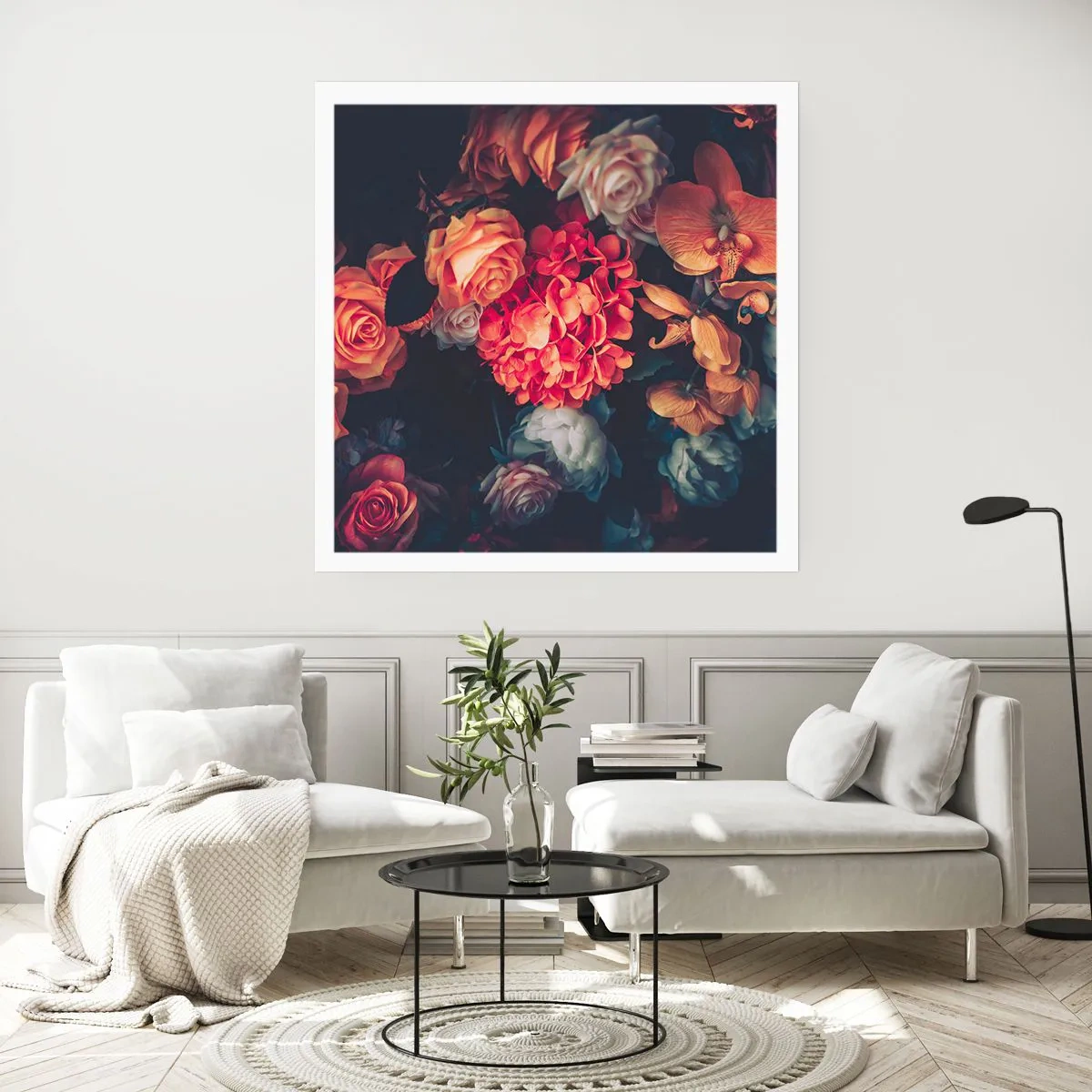 Plakat - Jak u holenderskich mistrzów - 50x50 cm