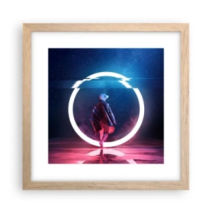Plakat w ramie jasny dąb - Między światami - 30x30 cm