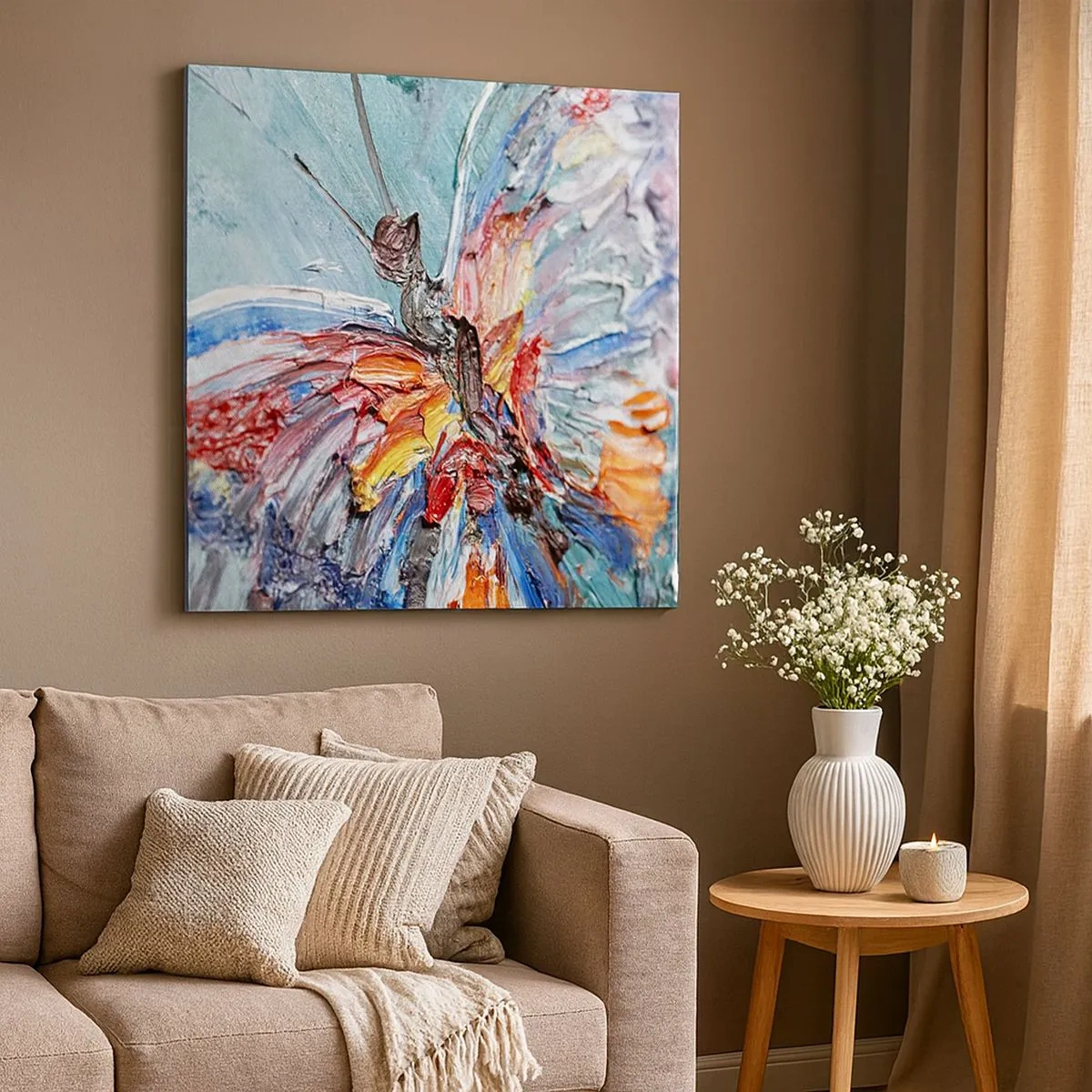 Obraz na płótnie - Pomalowany przez naturę - 30x30 cm