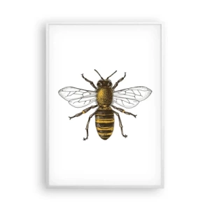 Plakat w białej ramie - Piękna i dobra - 70x100 cm