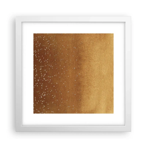 Plakat w białej ramie - Narodziny światła - 30x30 cm