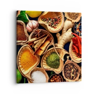 Obraz na płótnie - Bierz, co chcesz - 30x30 cm