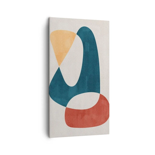 Obraz na płótnie - Wpływy i metamorfozy - 45x80 cm