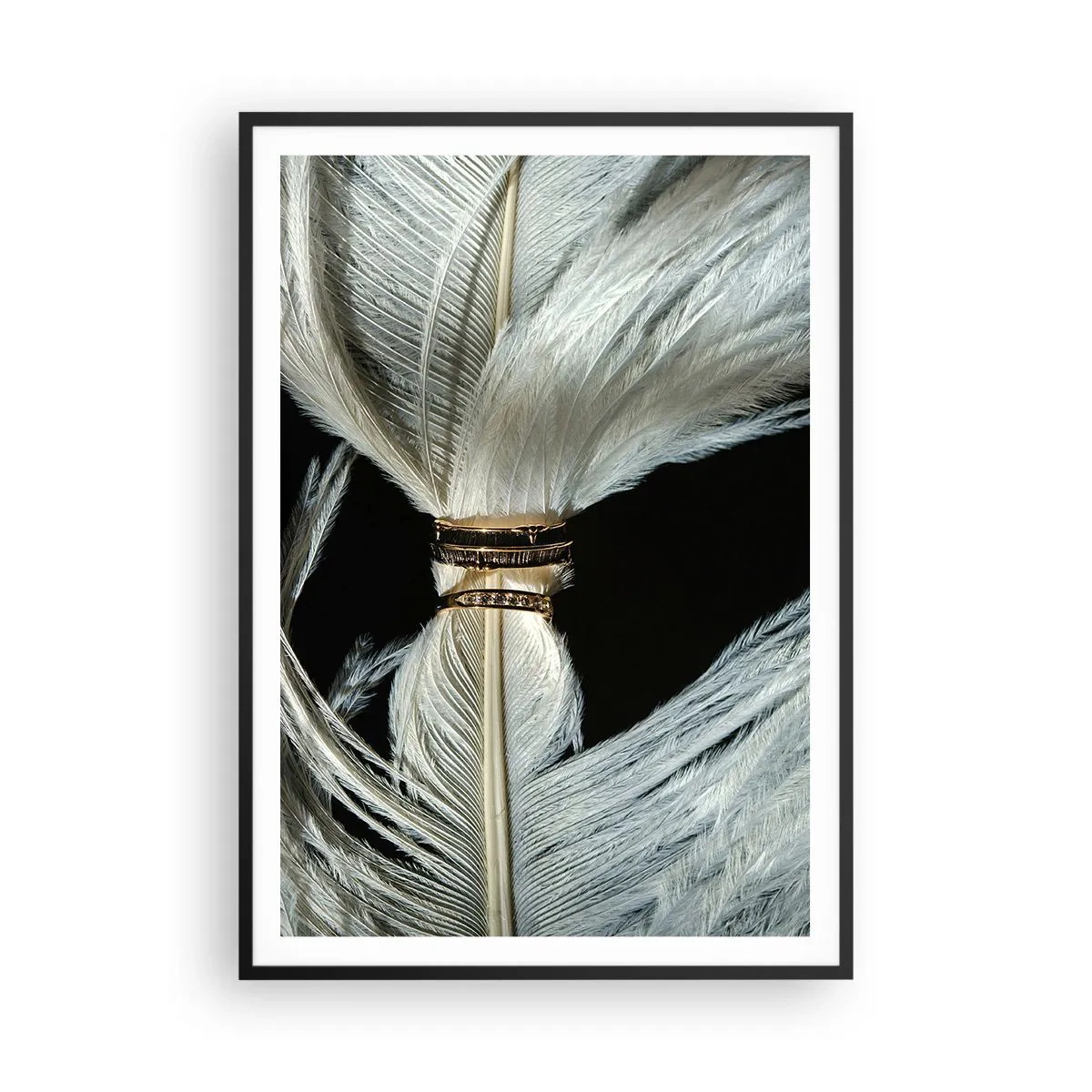 Plakat w czarnej ramie - ...i nie opuszczę Cię… - 70x100 cm