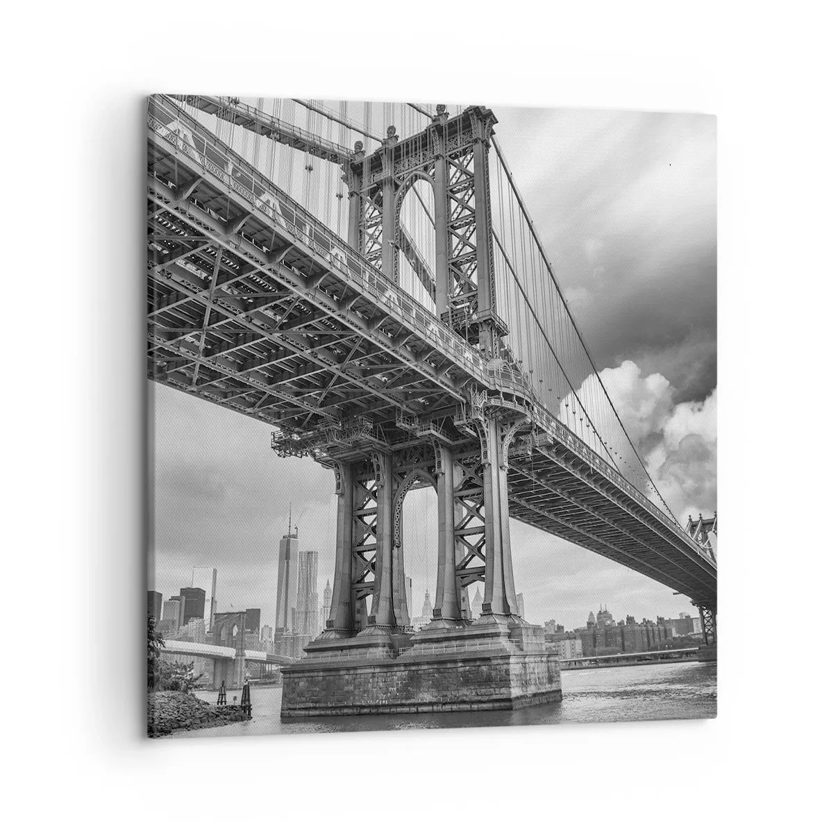 Obraz na płótnie - Do serca miasta - 50x50 cm