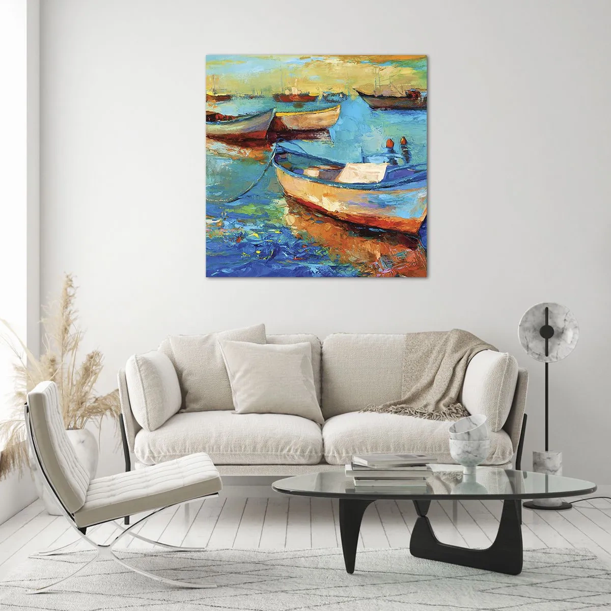 Obraz na szkle - W południowej zatoce - 30x30 cm