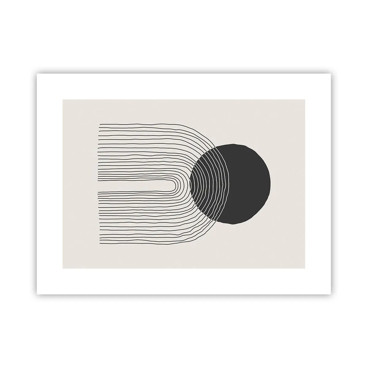 Plakat - Drżenie i pewność - 40x30 cm