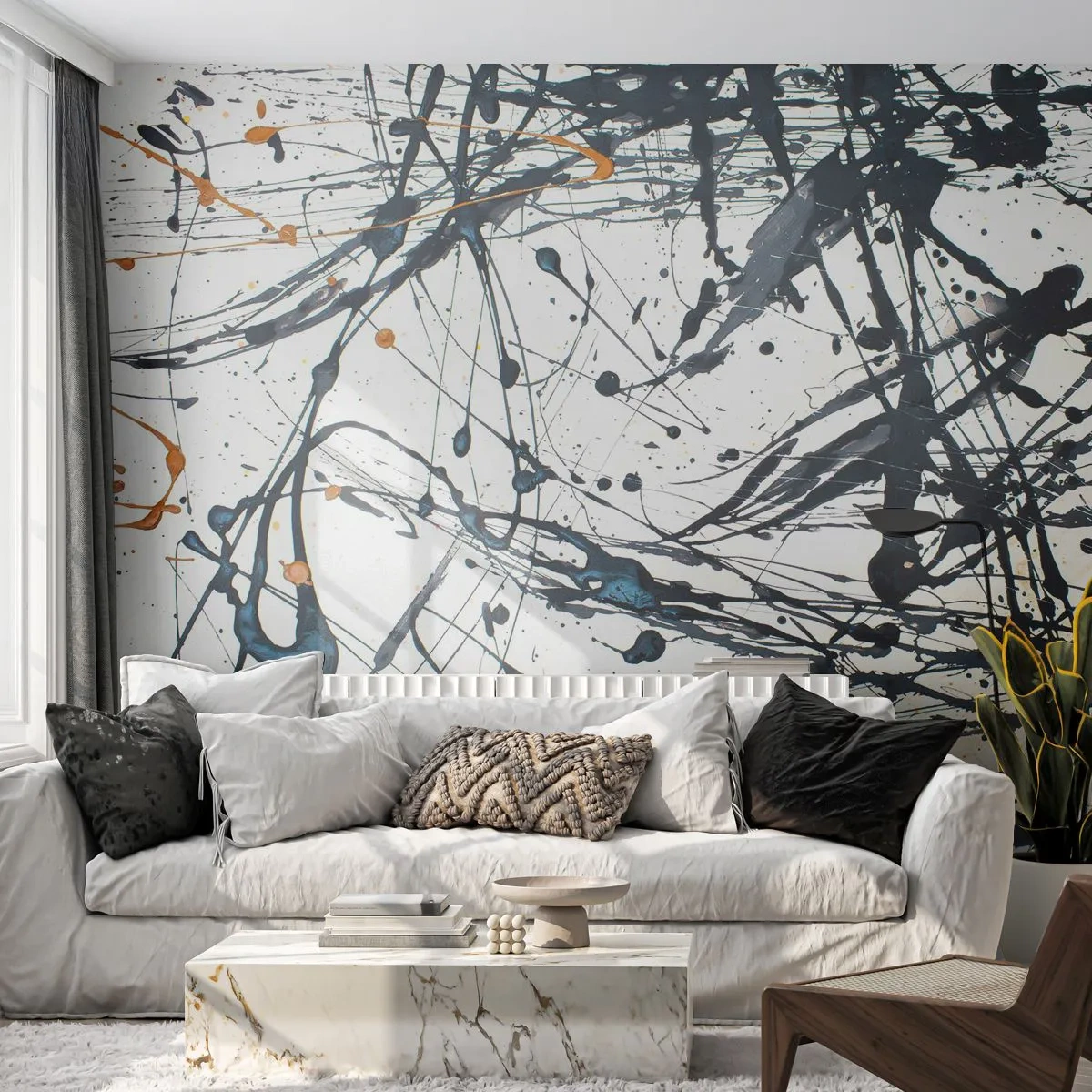Fototapeta Premium Sand - Abstrakcja ekspresjonistyczna - Abstrakcja, Sztuka, Artystyczny - 250x175 cm