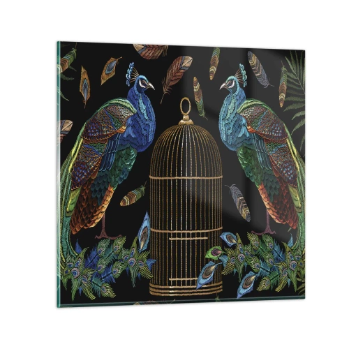 Obraz na szkle - W królewskich szatach - 40x40 cm