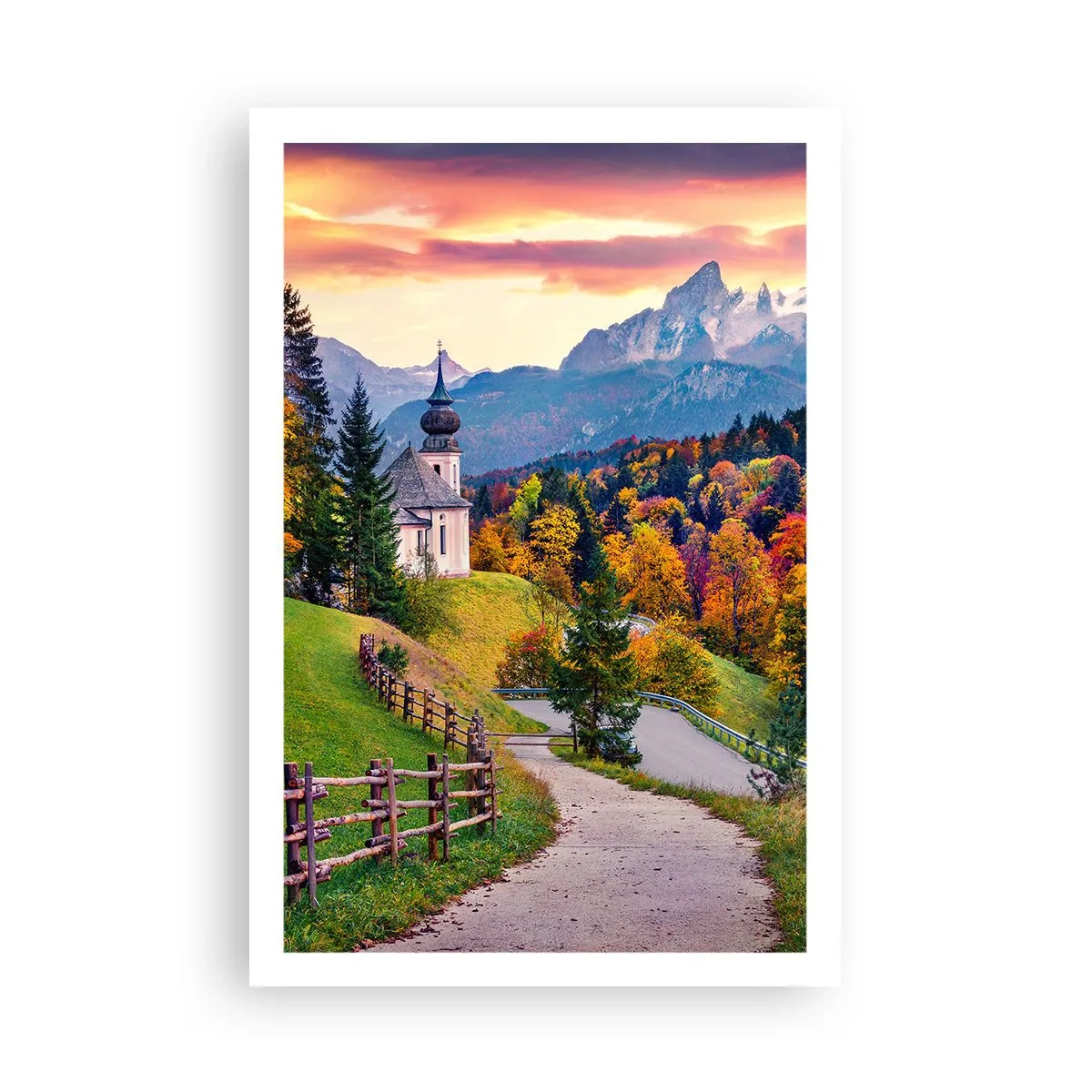 Plakat - Pejzaż jak malowanie - 61x91 cm