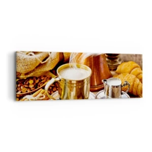 Obraz na płótnie - Miłego dnia! - 90x30 cm